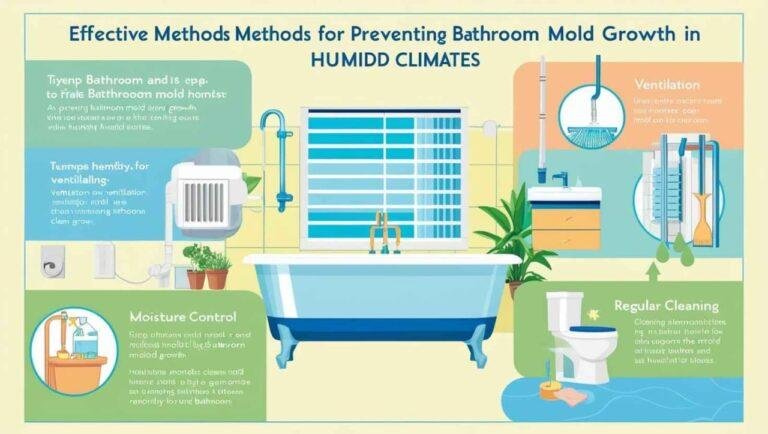 How to Stop Bathroom Mold in Humid Weather