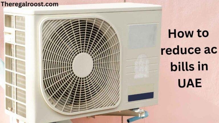 How to Reduce AC Bill in UAE