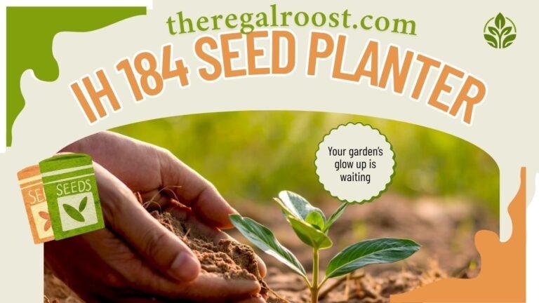 IH 184 Seed Planter written on an image